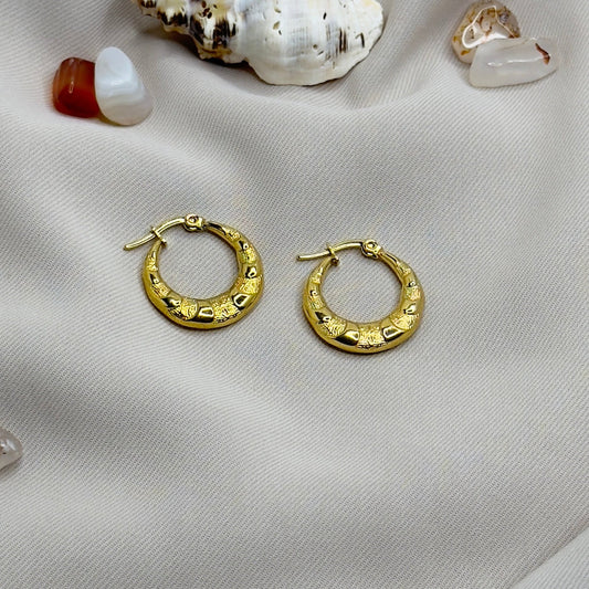 Shell Hoop Earrings